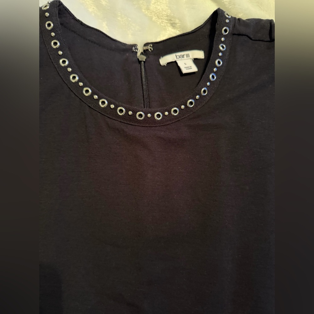 Bar III Black Sleeveless Dress - Picture 5 of 10